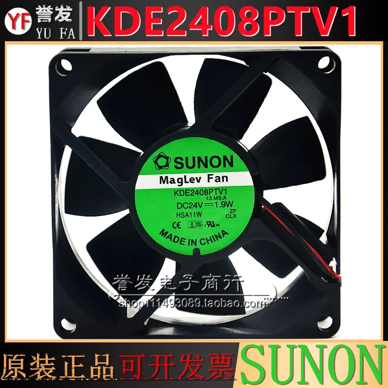 novo-radiador-de-ventilador-de-refrigeraCAo-original-kde2408ptv1-24v-19w-8025-80x80x25mm