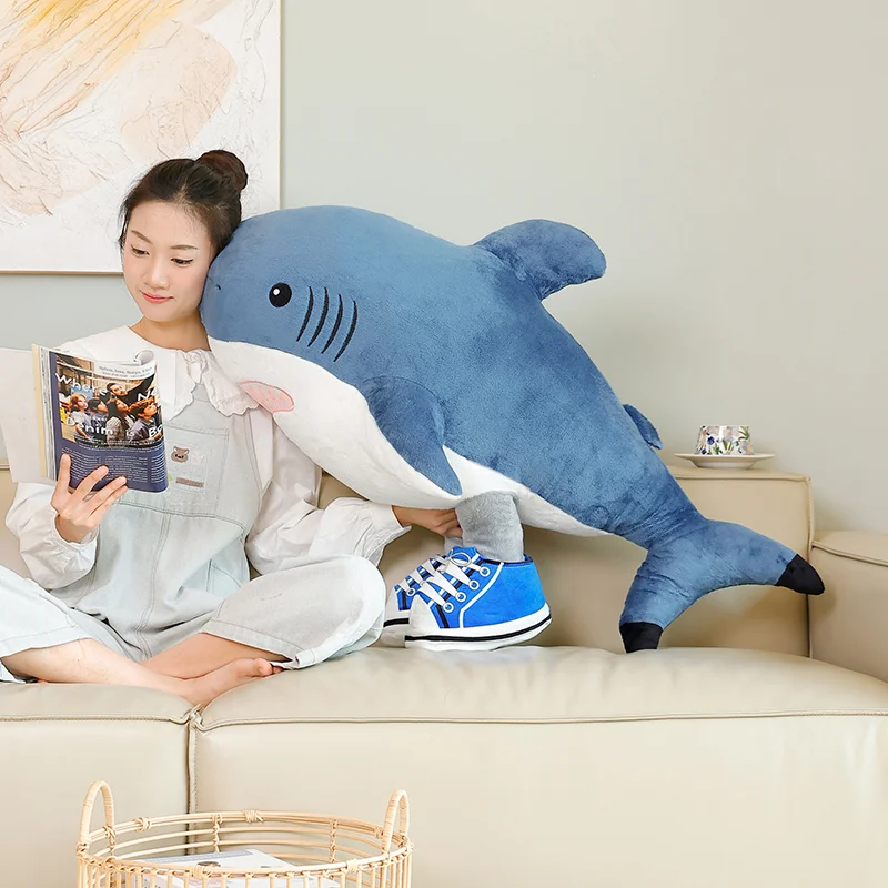 ตุ๊กตาฉลามเซี่ยงไฮ้จิง ตุ๊กตาชานม ตุ๊กตานินจา ตุ๊กตาลิงยาง ตุ๊กตาจระเข้ ตุ๊กตาบอมเบอร์ ของเล่นตุ๊กตาผ้าเนื้อนุ่ม หมอนอิง ของขวัญสำหรับเด็ก