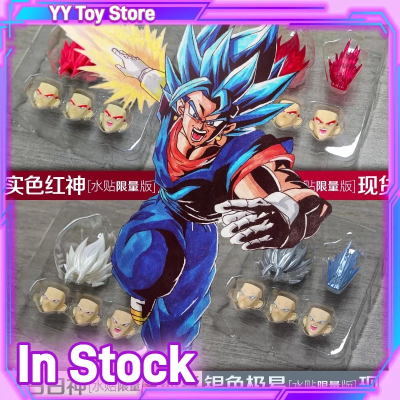

TK CUSTOM Dragon Ball Super Saiyan Vegito Head Sculpt God Ultra Instinct Vegito Anime Action Figure Head Accessories Toys