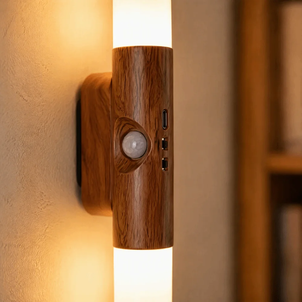 Wireless Sensor Night Light 3/7 Colors Changing Rechargeable Wall LED Lamp Motion Sensor Magnetic Sticker LED Closet Light
