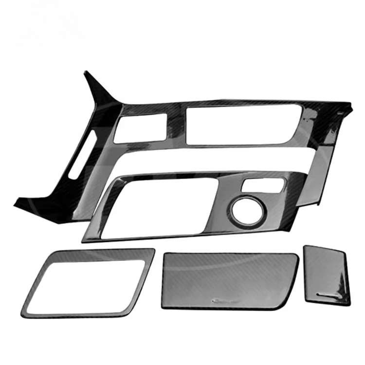 For Corvette C7 2014-2017 Carbon Fiber Center Console (5 Pcs)
