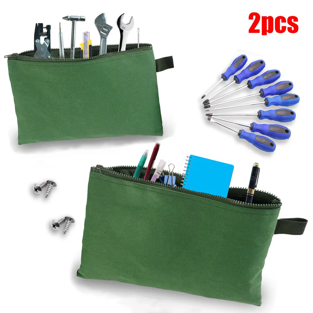 Hardware Tool Kit Canvas Tool Bag Storage Multifunctional And Convenient To Carry With You Electrician Storage Bag