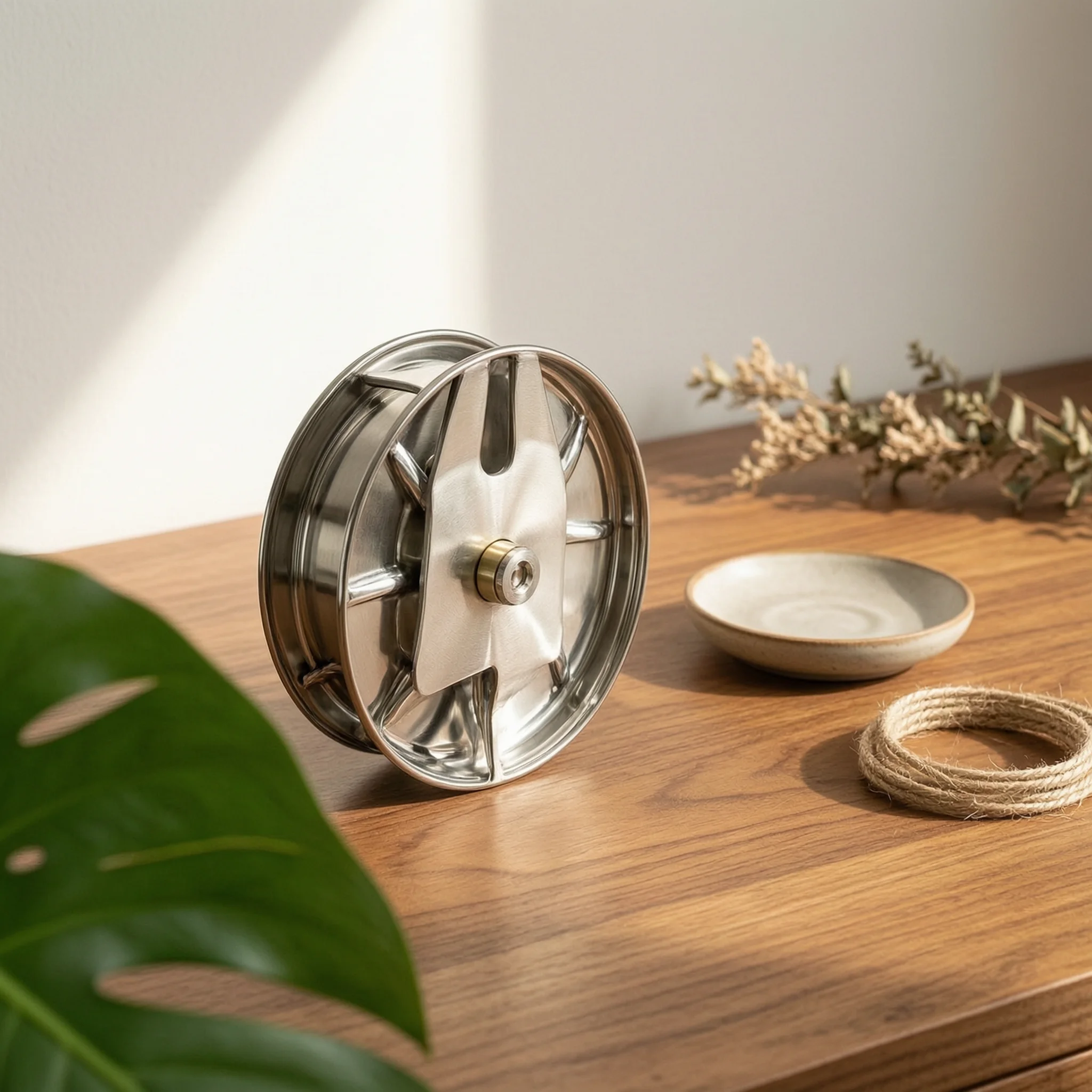 

Stainless Steel Hose Reel Carrier Mobile Garden Hose Reel Carrier Rust-Resistant Leak Proof for Yard, Farm
