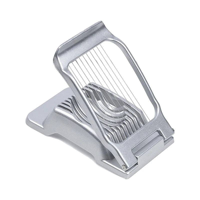 

Square Stainless Steel Egg Slicer, Household Egg Slicer, Vegetable, Fruit, Mushroom, Ham, Strawberry Banana Slicers Kitchen Tool