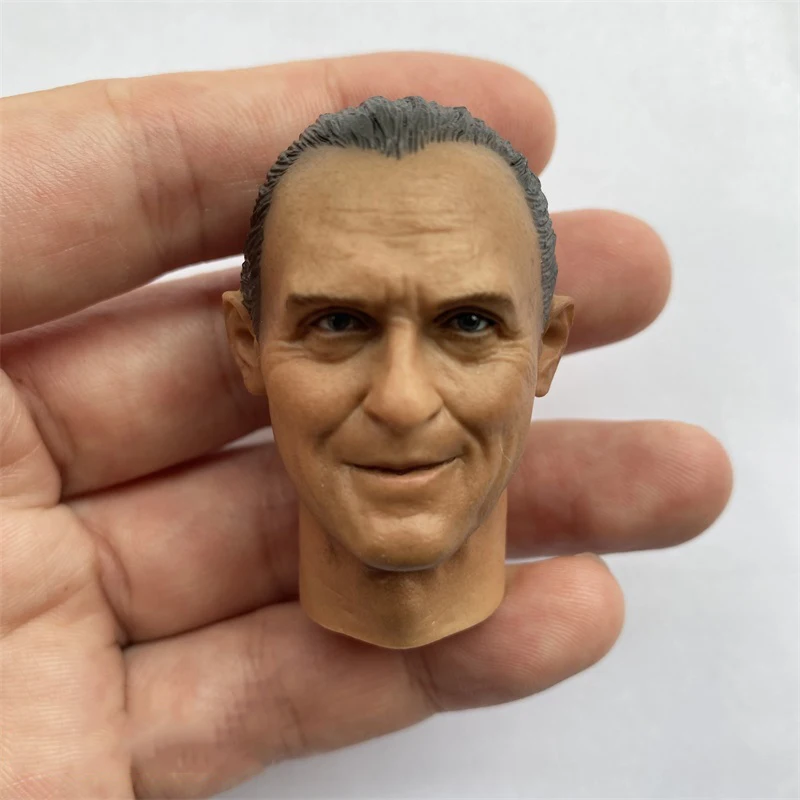 

Big Sale 1/6th Hannibal Anthony Hopkins Male Head Sculpture Carving Model For 12inch Action Figures DIY