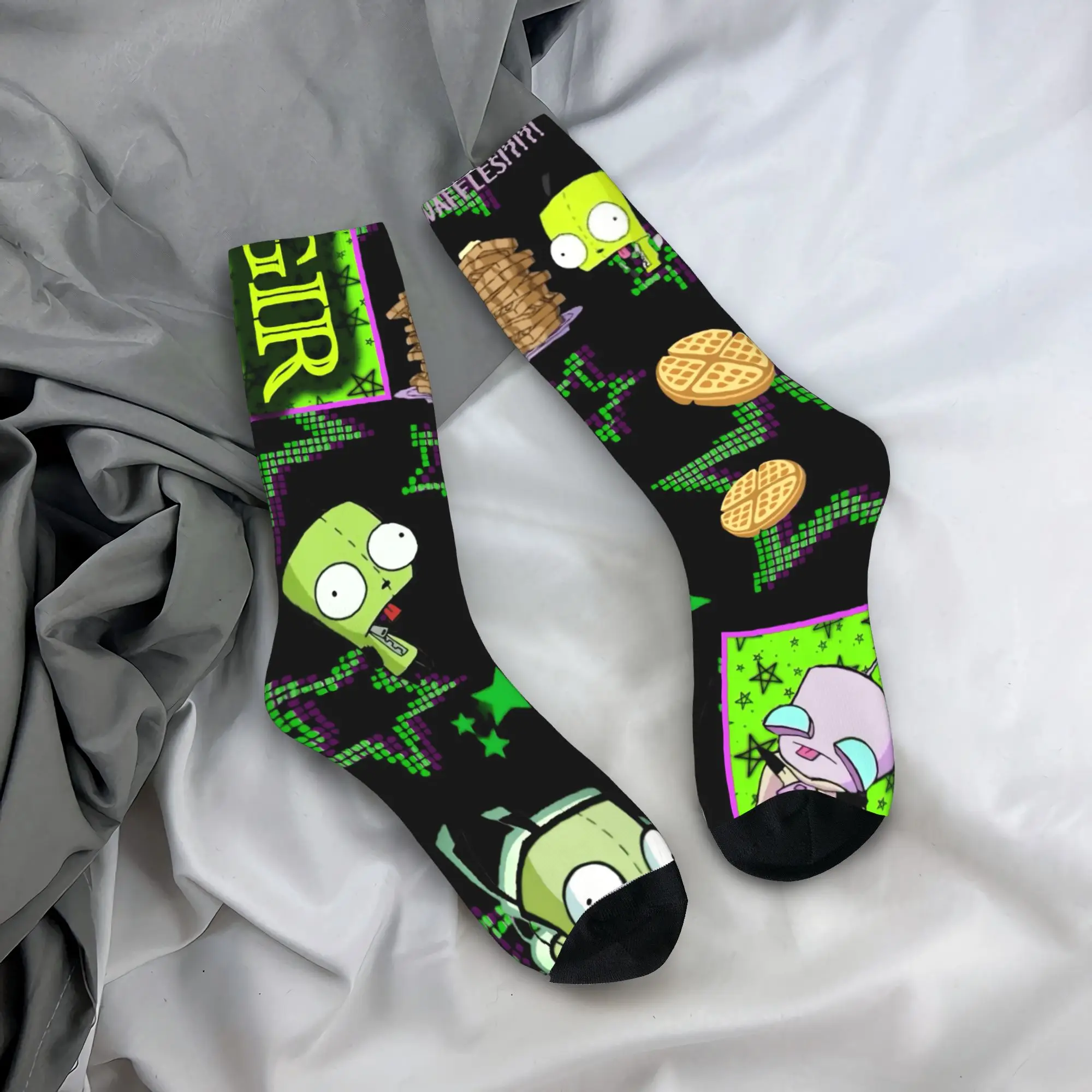 Носки Invaders Zims, весенние чулки, модные мягкие носки для взрослых и мужчин, противоскользящие носки для скалолазания на заказ