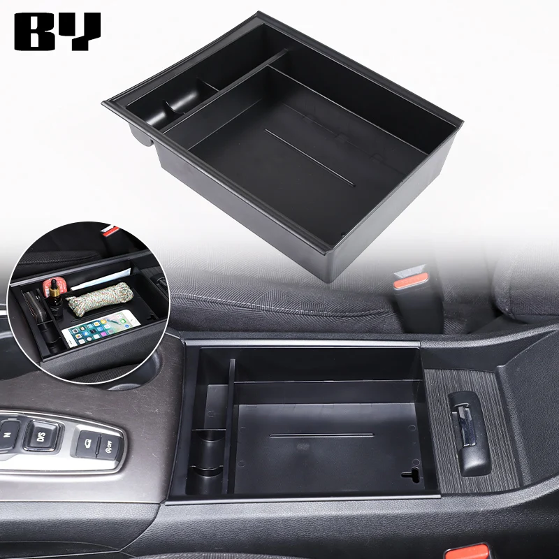 

Car Armrest Storage Box Tray Center Console Organizer Holder For Honda Pilot 2015-2022 Accessories