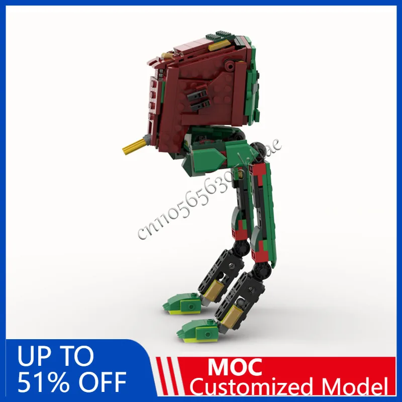 Nuovo 324 pz MOC-31161 AT-ST Scout Walker Modello Star Battle Building Blocks Fai Da Te Educazione Assemblaggio Giocattoli per I Bambini Regali Di Natale