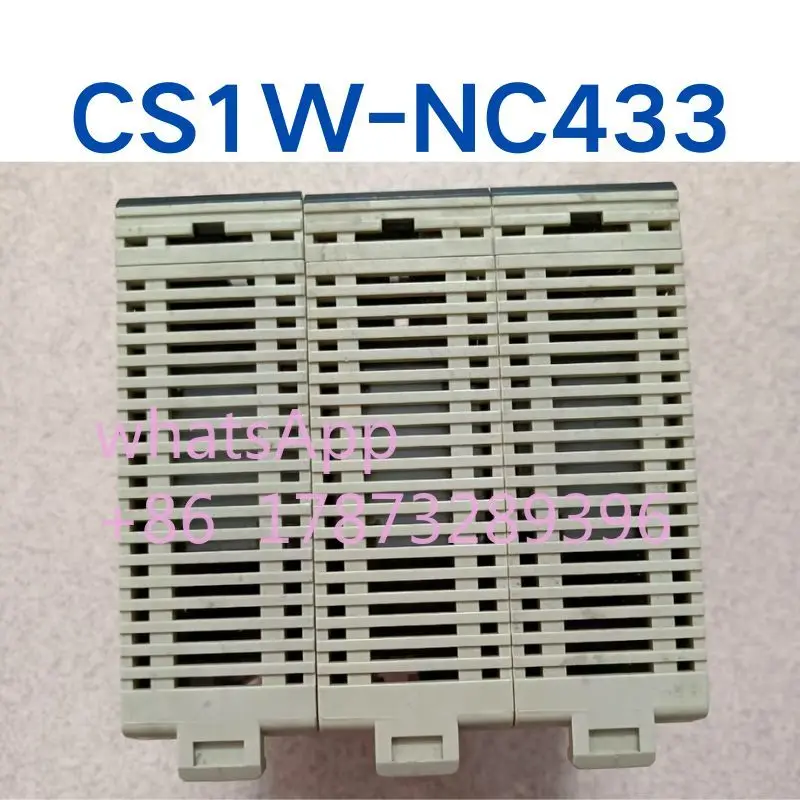 Used PLC CS1W-NC433 tested OK, function intact