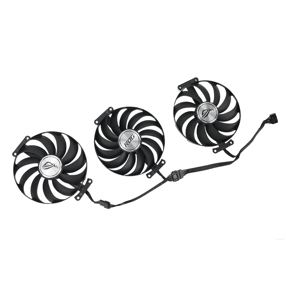 Imagem -02 - Substituição da Ventoinha Mais Cooler para Asus Rog Strix Rtx 3070 3080 3090 3060ti 3070ti 3080ti Cf1010u12s T1292su Dc12v 95 mm