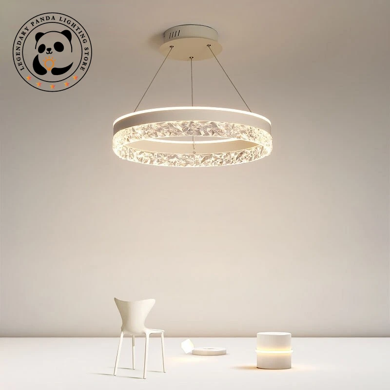 Modern Designer Pendant Lamps Simple Light Luxury Metallic Luster Bedroom Parlor Restaurant Villa Home Decor Chandelier Fixtures