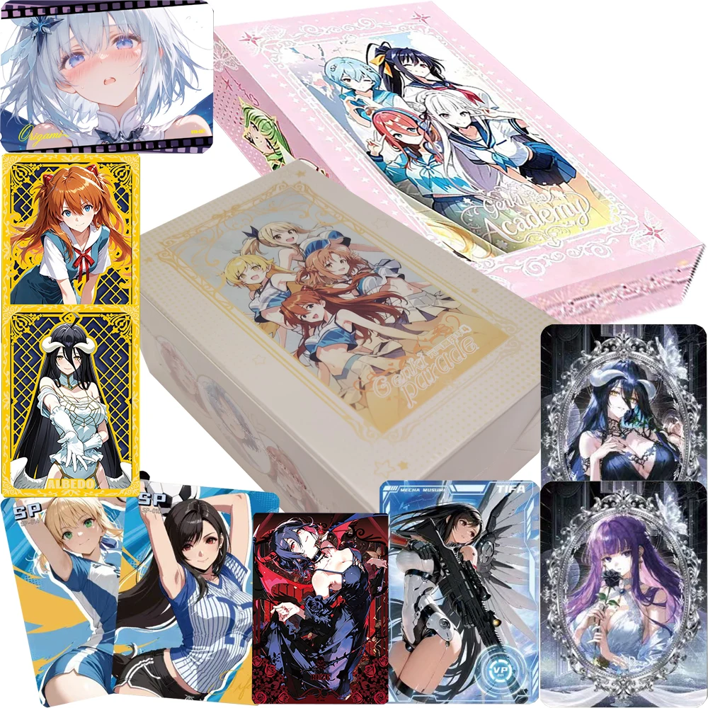 Genki Parade Genki Academy Vol. 5 Collection Cards Surprise Creative Precious Characters Desktop Display Cards Peripheral Toys
