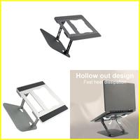  Laptop Stand Risers for Desk Ergonomic Foldable Computer Stand Adjustable Height