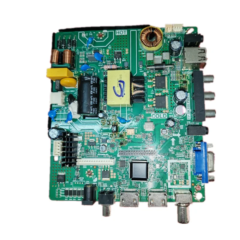 TP.SK108.PB817    The three in one TV motherboard can use a 12V battery voltage input   Physical photos  for  1366x768