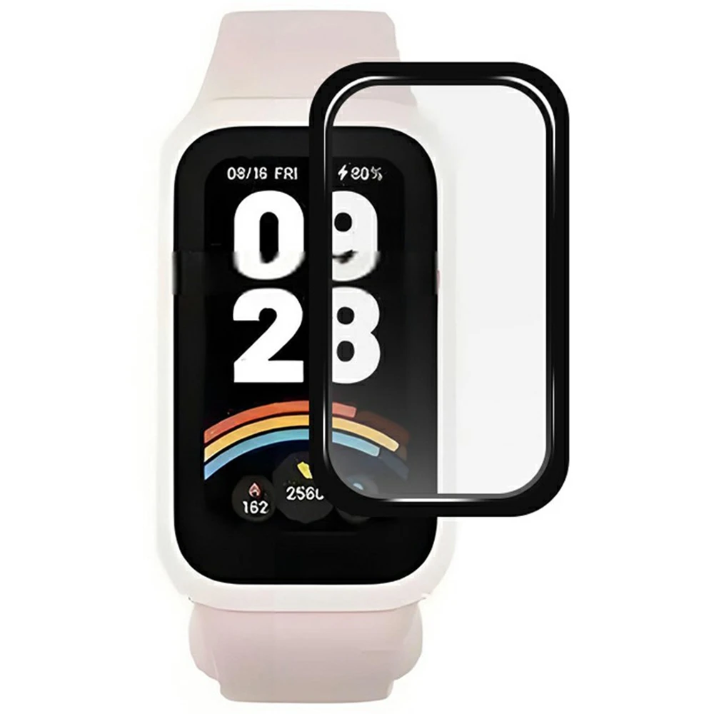 

For Xiaomi Smart Band 9 Active Watch Screen Protector 3D PMMA Full Glue Film
