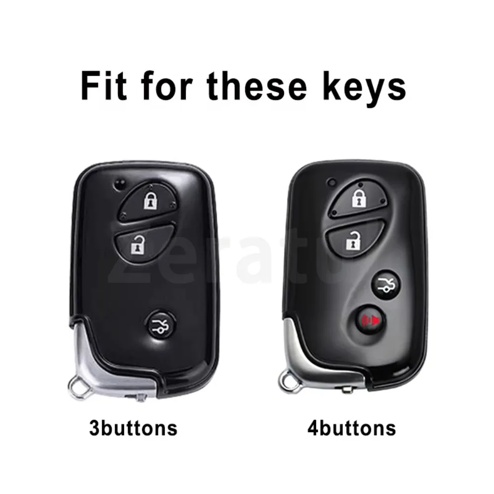 Keyless For Lexus CT200H GX400 GX460 LS460 GS300 450h 460h IS250 IS300C RX270 ES240 ES350 Car Accessories TPU Key Case Cover