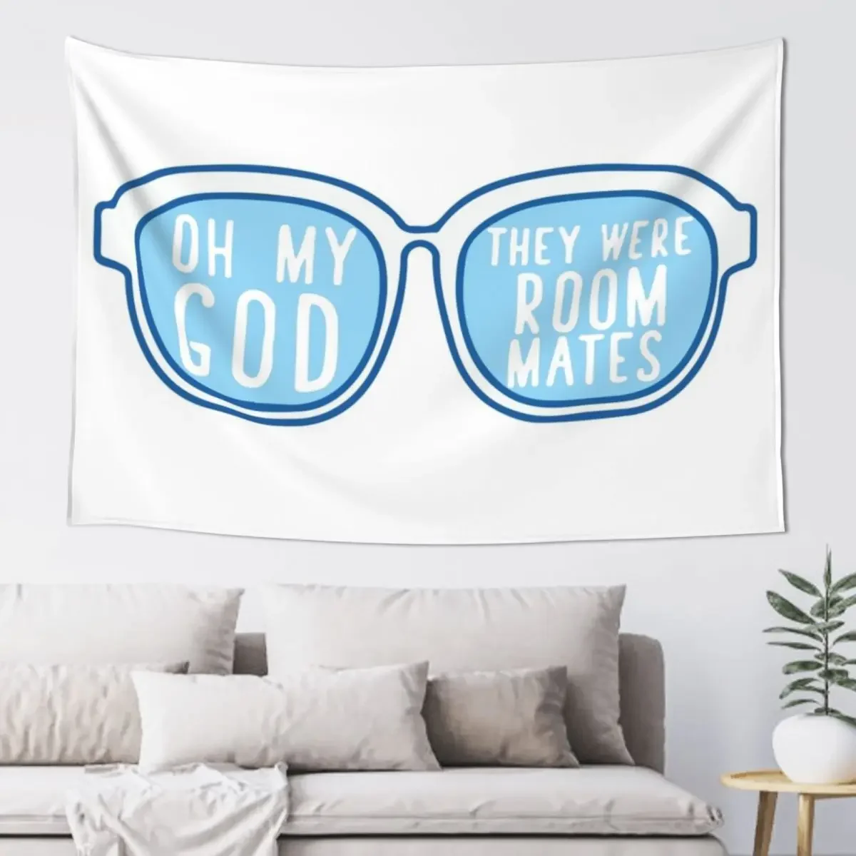 

Oh My God They Were Roommates Tapestry Wall Decoration Items Carpet On The Wall Cute Decor Decor For Room Tapestry