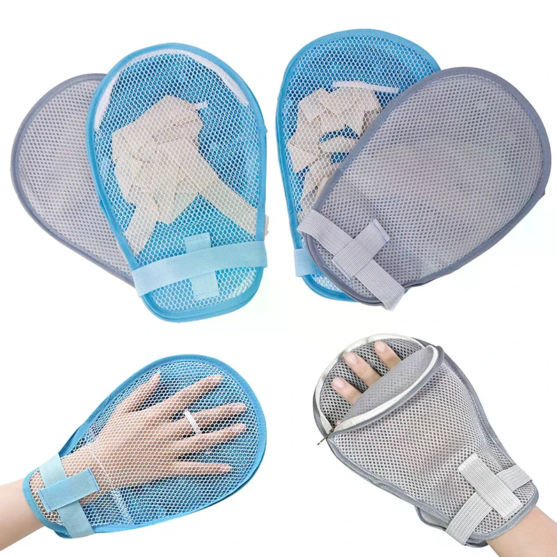 1PCS Restraint Gloves Finger Control Mitts Hand Infection Protectors Finger Hand Fixed Gloves For Elderly Patients