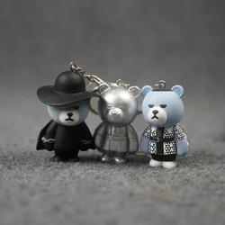 Cartoon KRUNK BIGBANGS Bear Keychians Model Toy Blind Box  Table Ornaments Cute Fashion Doll Bag Pendants Kids Gifts