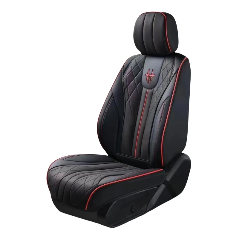 

Universal Car Seat Covers Leather Fashion Design Car Accessories Interior Decoration Full Five Seats