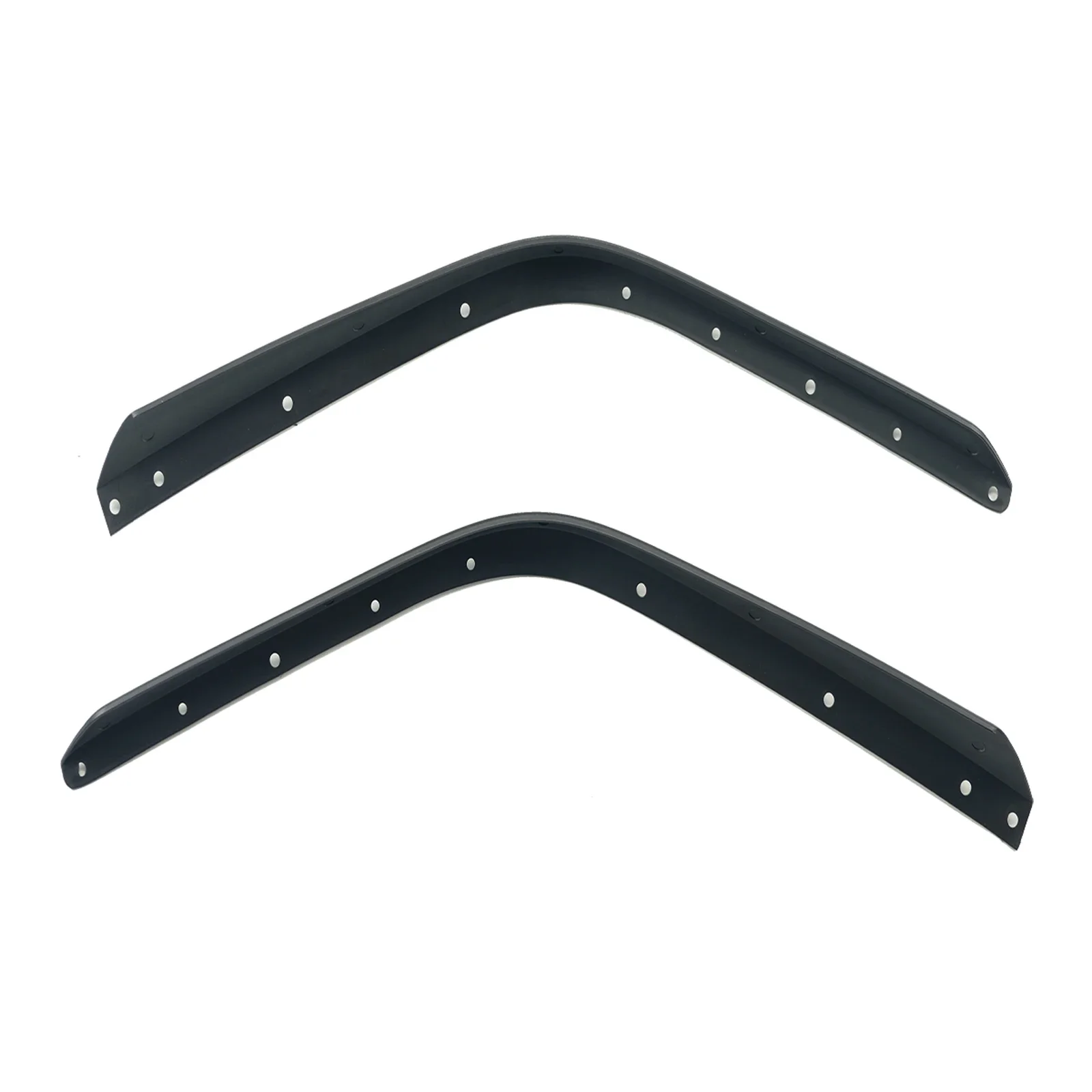 4Pcs Car Front Rear Fender Flares Extensions Set For 2018-2023 Jeep Wrangler Gladiator JT Black Wheel Arch Flaps Mudguard Splash