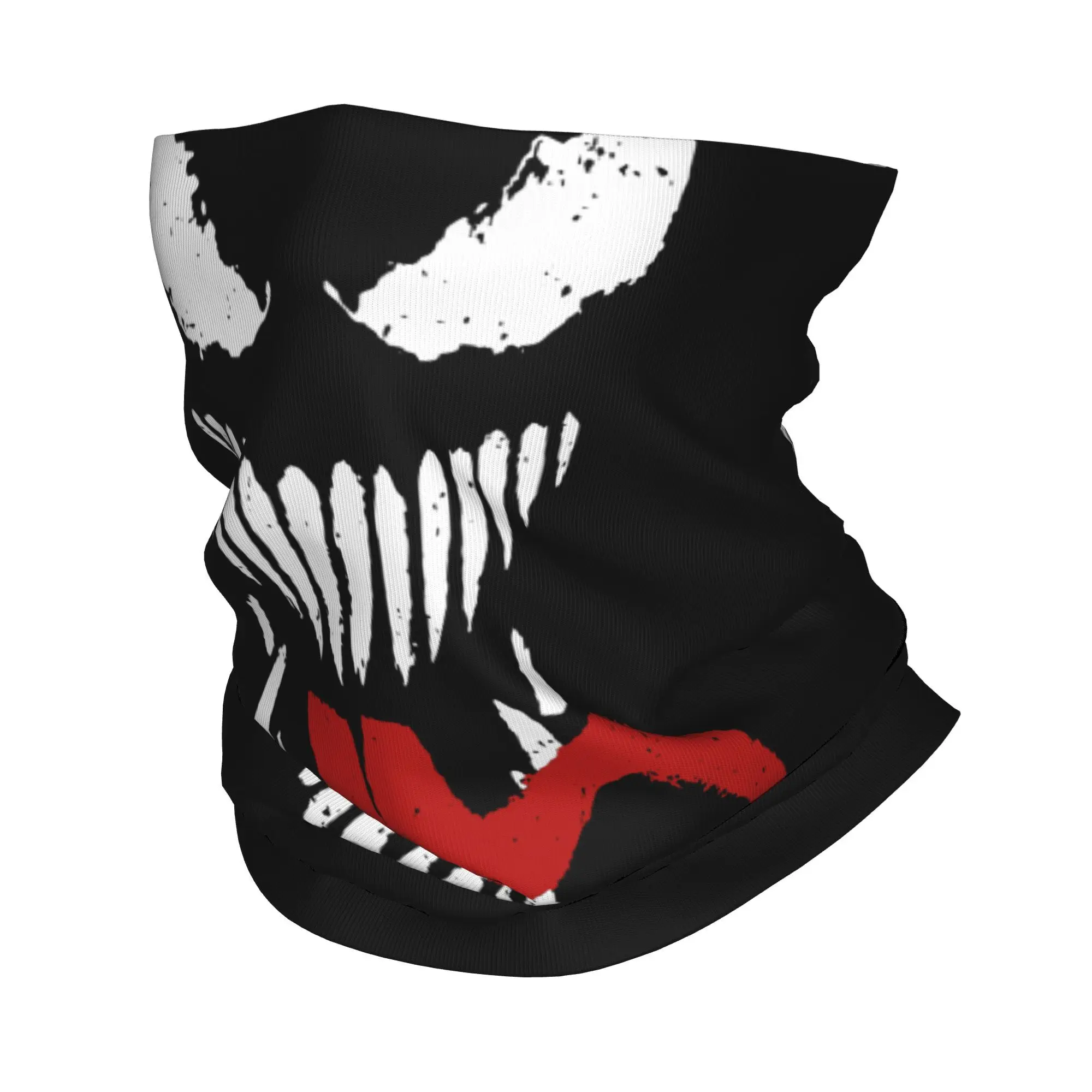 Venom Skull Symbiote Antihero Spiderman Comic Bandana Neck Cover Printed  Wrap Scarf Multifunctional Balaclava Cycling Adult