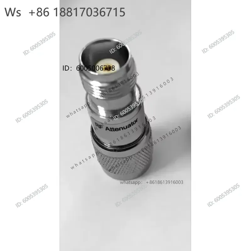 1pc New TNC Coaxial Fixed Attenuator for DC-3GHz 6GHz Frequency ATT 1-30dB Power 2W