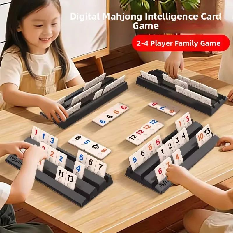 

Цифровая карточная игра Маджонг для детей: развивающая логику и мышление, настольная интеллектуальная карточная игра