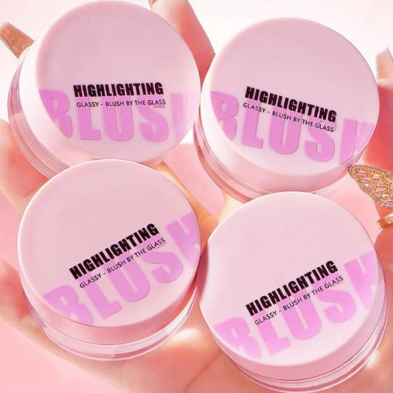 1Pcs Moisturizing Blush Rouge เปลี่ยนสี Blusher สำหรับแก้มและริมฝีปาก Balm Multi ใช้ครีม Liquid Blush กันน้ำ Blush เจล