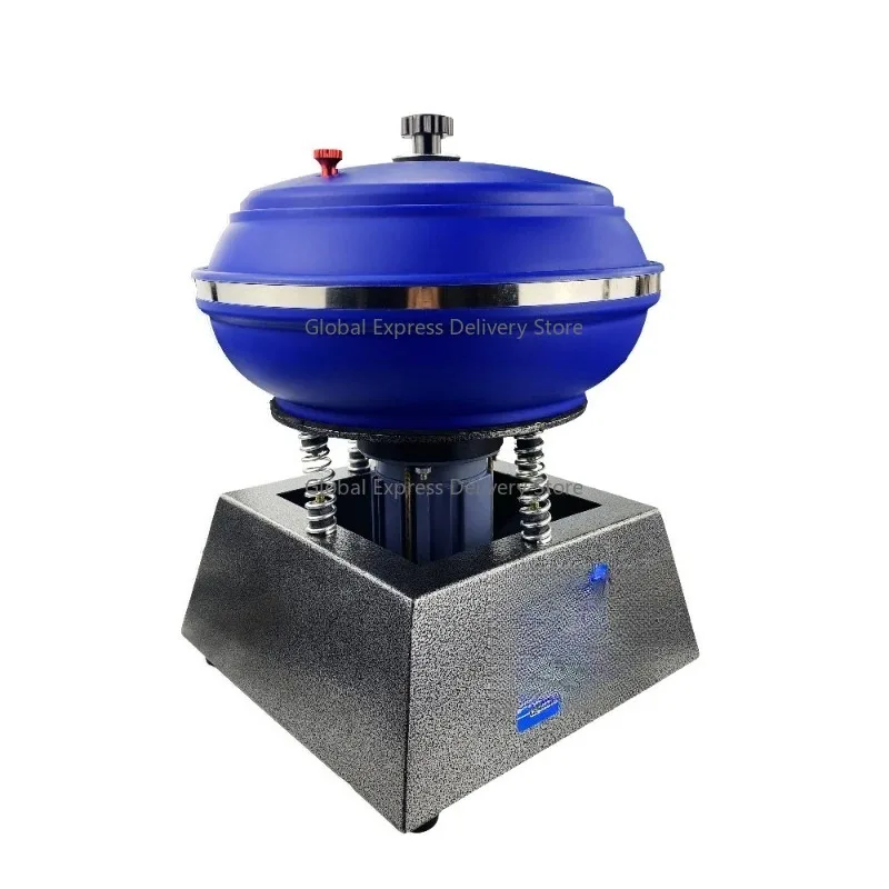 

12 Inch Vibrating Polishing Machine to Clean Surface Stains Tumbling Grinder Machine for Diy Jewelry Remove Impurities Tool