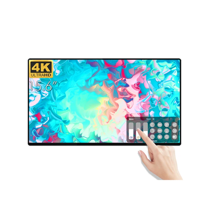 15.6 inch 4K Resolution Display Long Thin LCD Thin Touchscreen Gaming  with Type C