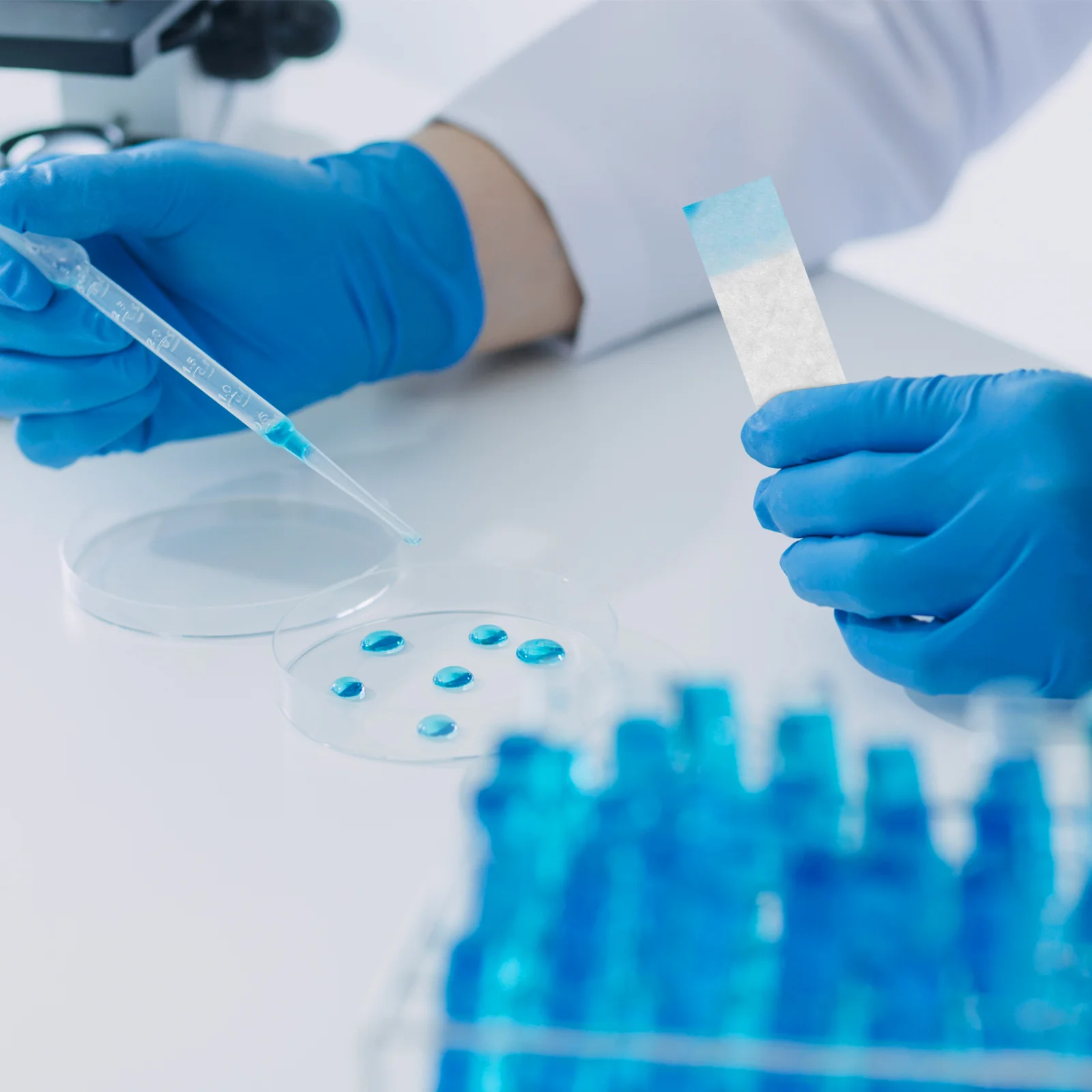 

Chromatography Filter Sheets Laboratory Paper Strip Experiment Blotting Paper Absorbent Cleaning Dust Removal Lab