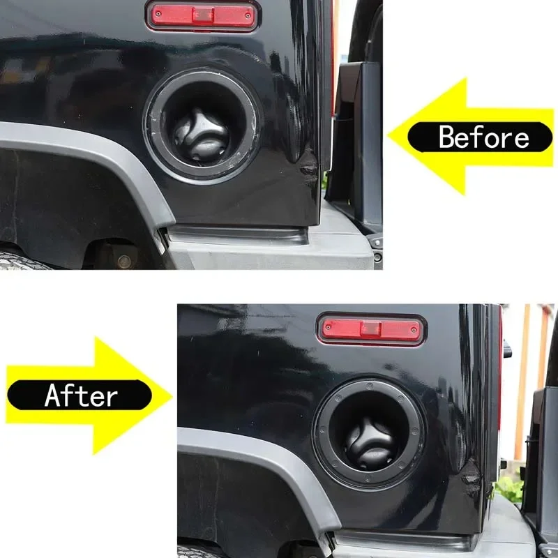

Наклейка на крышку топливного бака для Hummer H2 2003-2009 годов, черная, для стайлинга автомобиля, защита экстерьера, аксессуары для модификации.