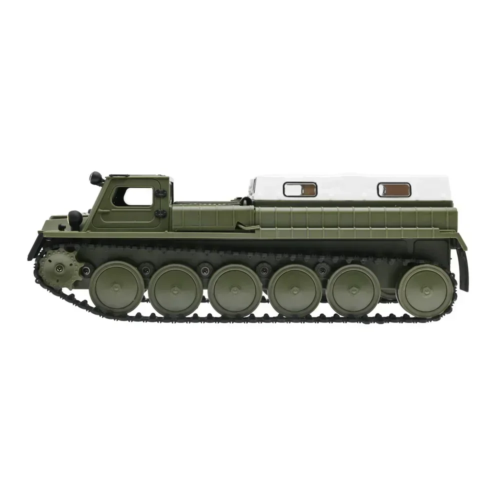 WPL E-1 1/16 RC tanque de juguete 2,4G Super RC tanque 4WD oruga con seguimiento cargador de vehículo de control remoto juguetes de batalla para niños