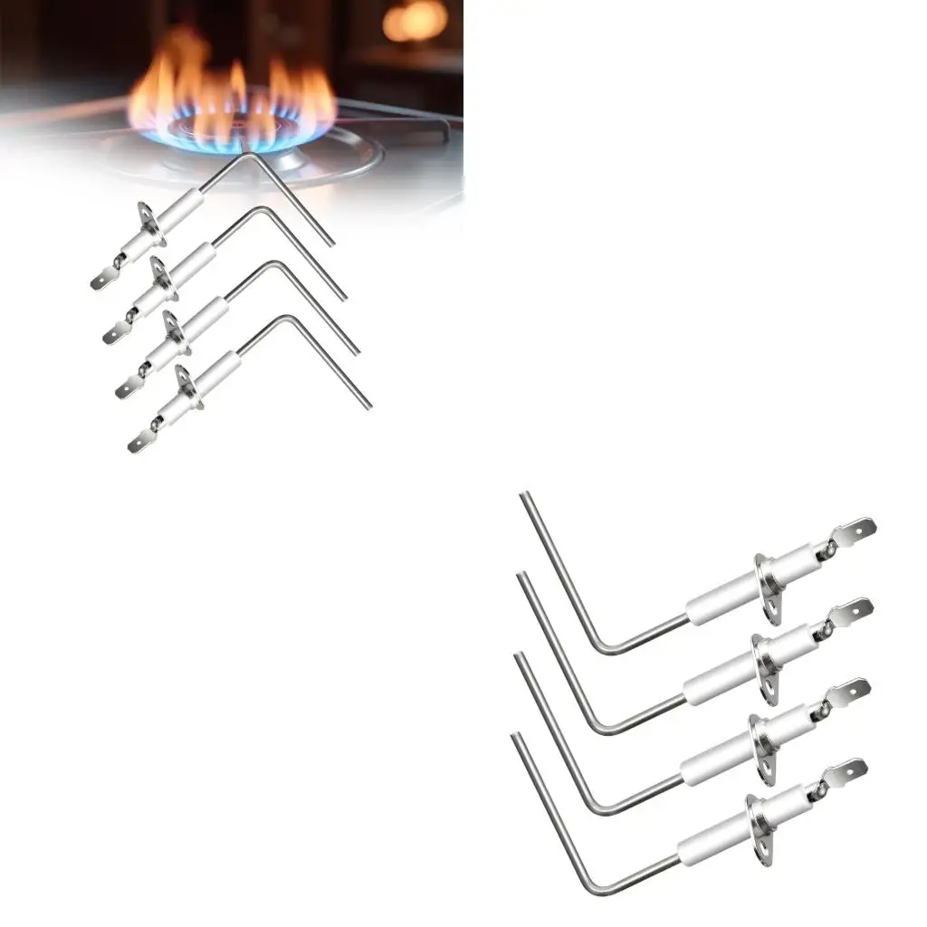Efficient Gas Flame Sensors SEN01114 Flame Sensors Ignitor Sensing Rod With 90 Degree Bend For Easy Installation