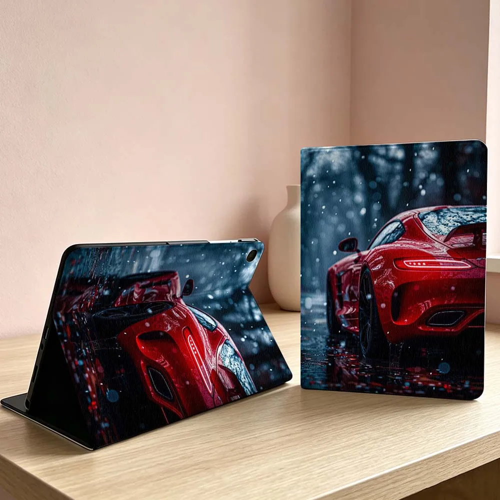 

Luxury Sports Car Pattern For Samsung Galaxy Tab S11 S10 S9 S8 S7 S6 A11 A9 A8 A7 Ultra Lite FE Plus Inch Tablet Case Soft