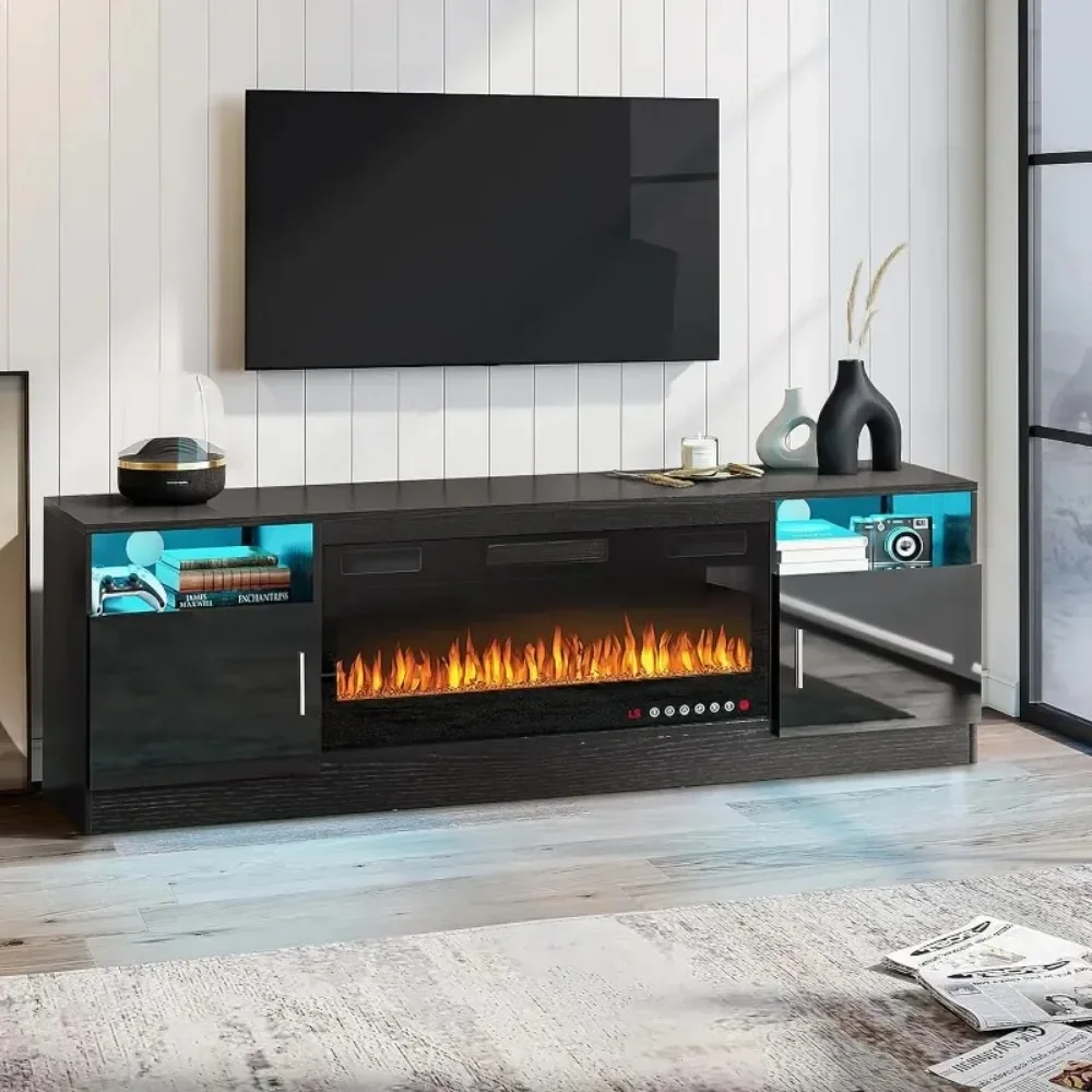 Fireplace TV Stand for TVs Up to 80