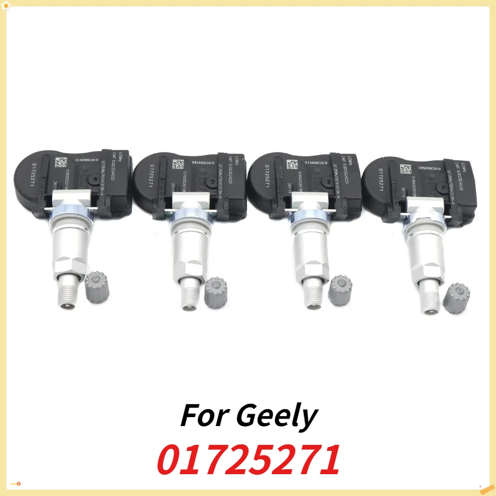 

Датчик контроля давления в шинах, новый 01725271, автомобильный TPMS для Geely EMGRAND RS 2010-2018 EMGRAND EV 2018-2019 Atlas X 2022 433 МГц
