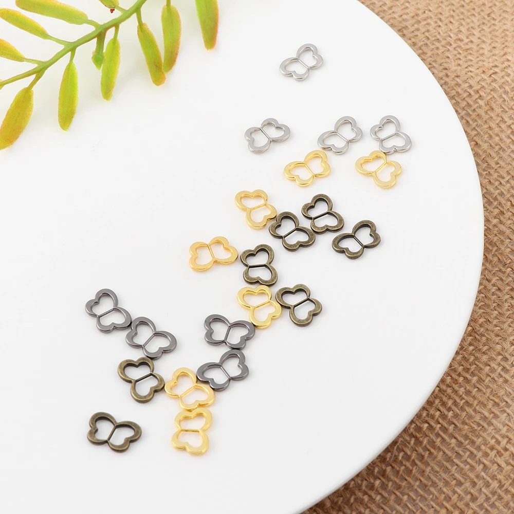 

20pcs New Newest Ultra-small Buckles 3.5mm Mini Bags Buttons Tri-glide Belt Buckle DIY Accessories
