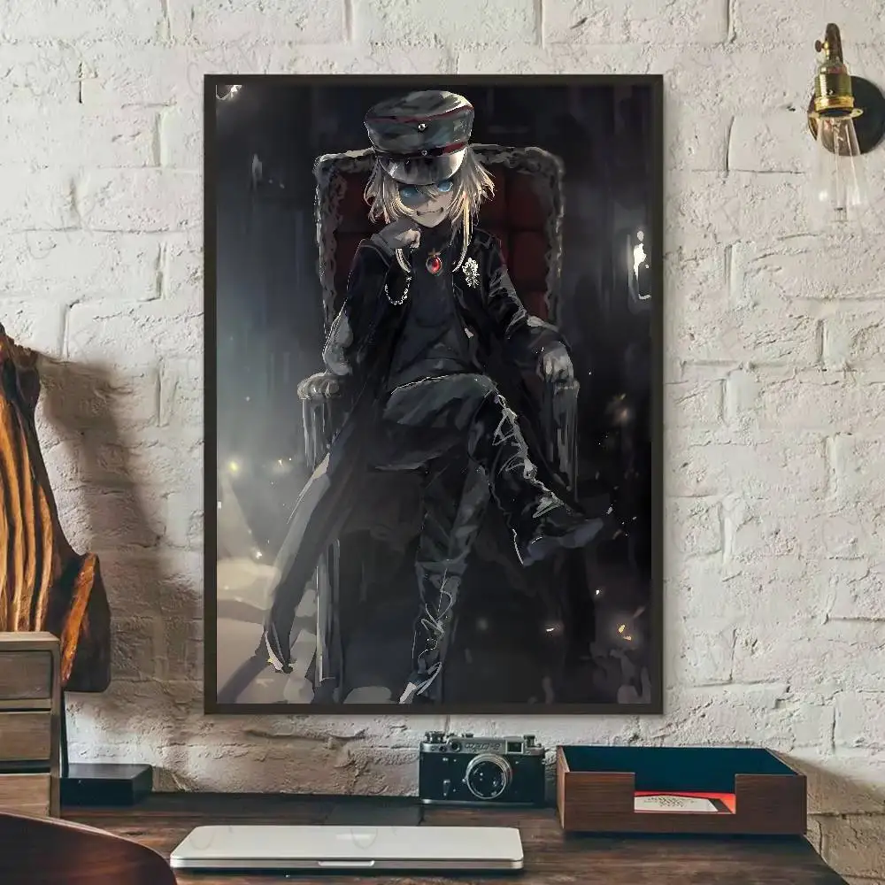 Anime Youjo Senki Poster Gallery Prints Self Adhesive Home Decor Decoration Wall Decals Living Room Sticker