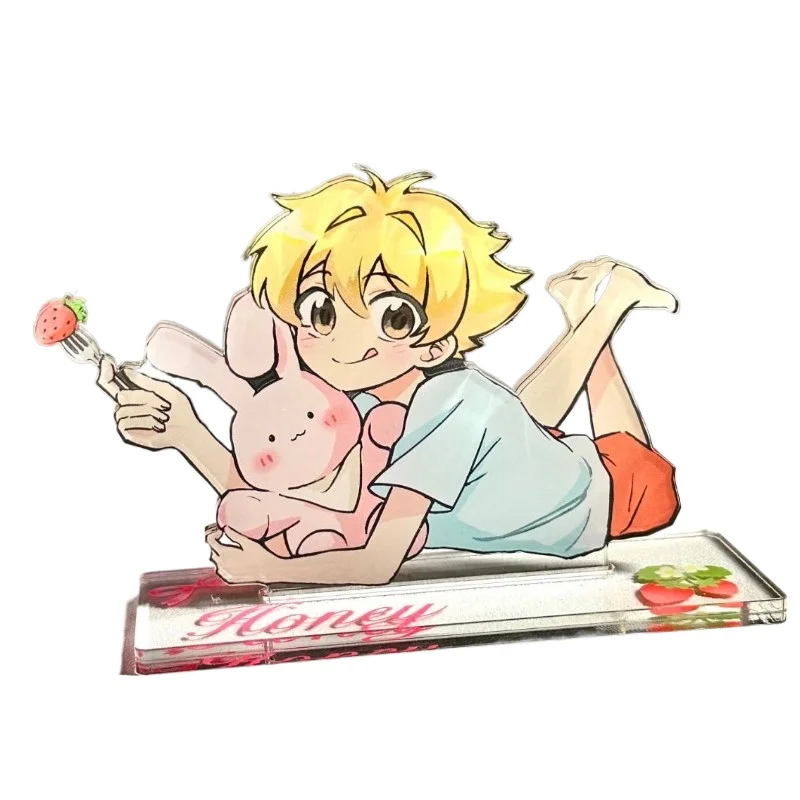 

Anime Ouran High School Host Club Action Acrylic Stand Fingure Cartoon Kawaii Funny Toys Model Desk Decor Classmate Gift Collect