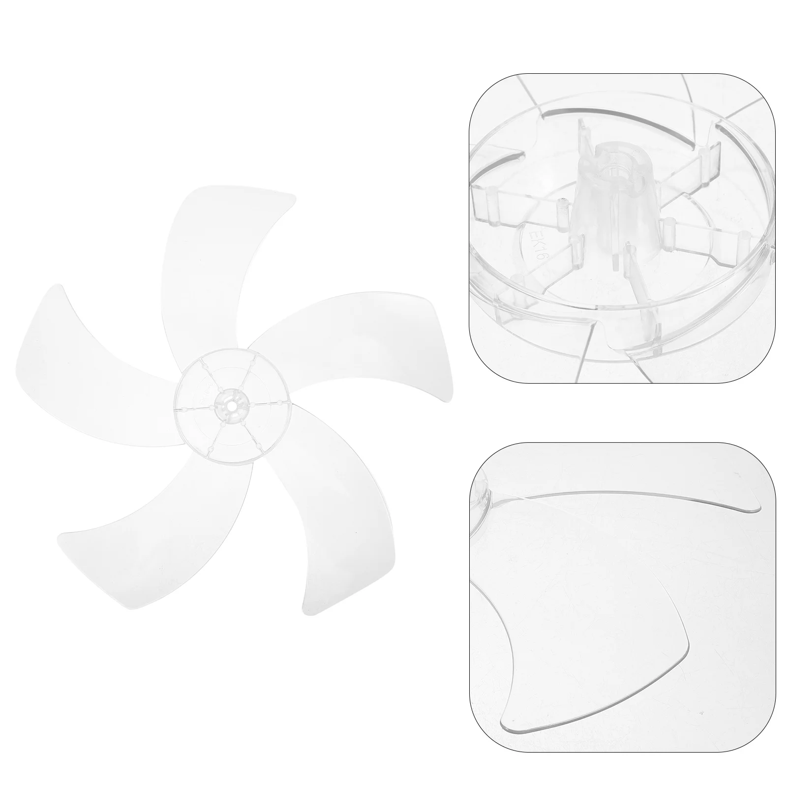 

Replacement Plastic Fan Blades Repair Parts for Standing Pedestal Table Floor Electric Fan Accessories