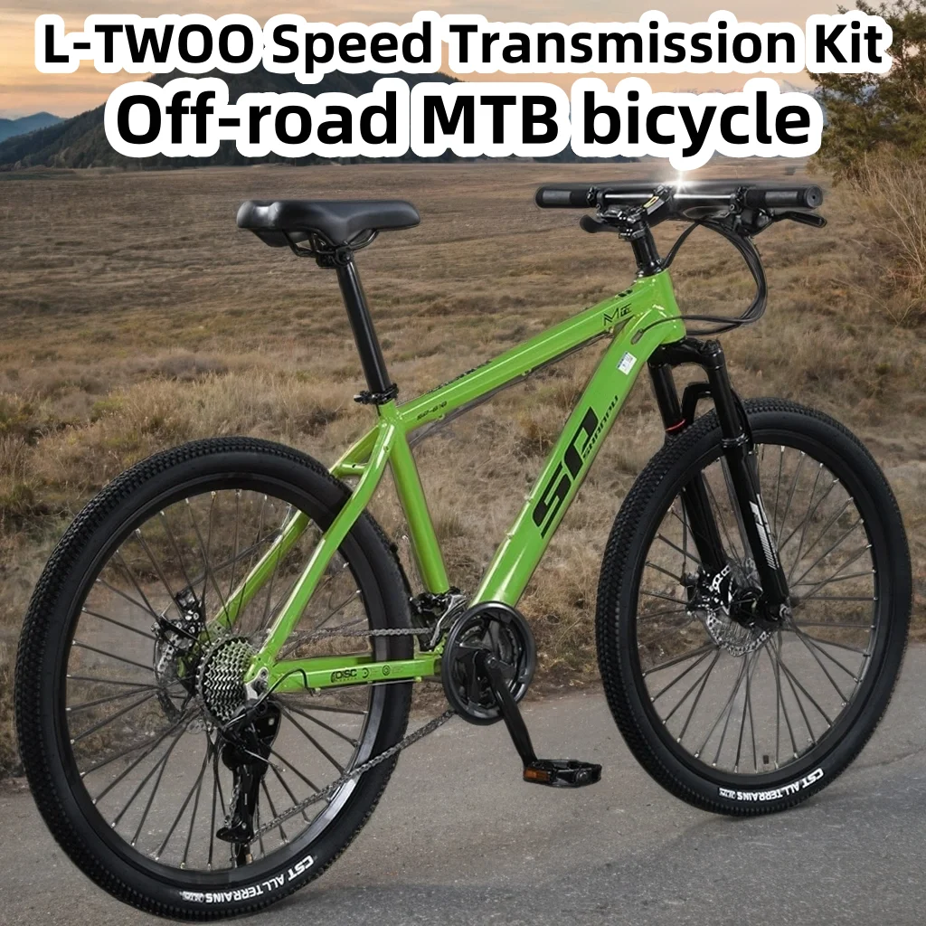 

26/27,5-дюймовый алюминиевый горный велосипед с дисковым тормозом, внедорожный велосипед с регулируемой скоростью, пружинный амортизирующий велосипед MTB, 21/24/27/30 скоростей