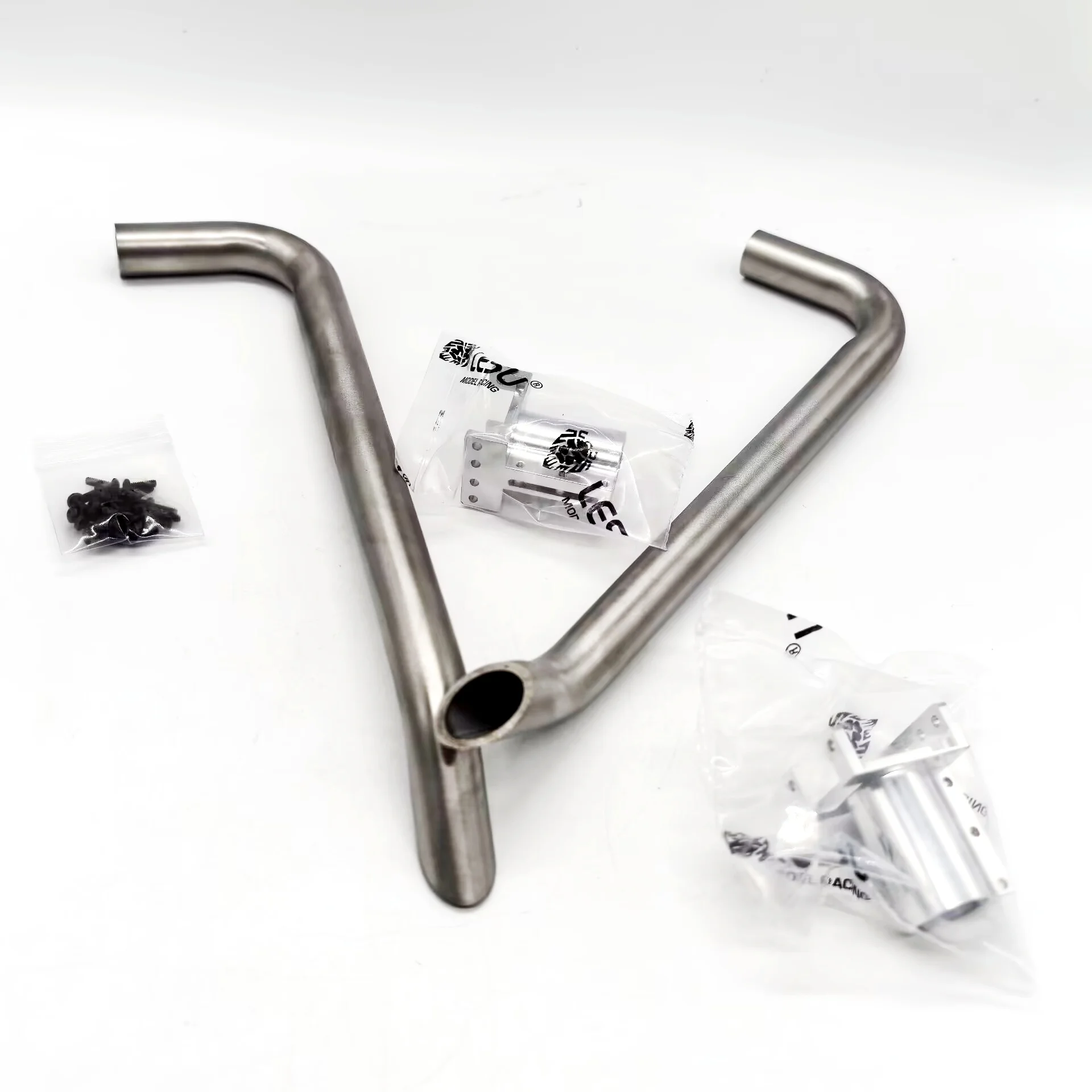 RC /14 Spezial-Metall-Auspuffrohr für TAMIYA Hydraulikbagger, Lader, Muldenkipper, für VOLVO Anhänger-Kipper, DIY-Teile – Detail 7