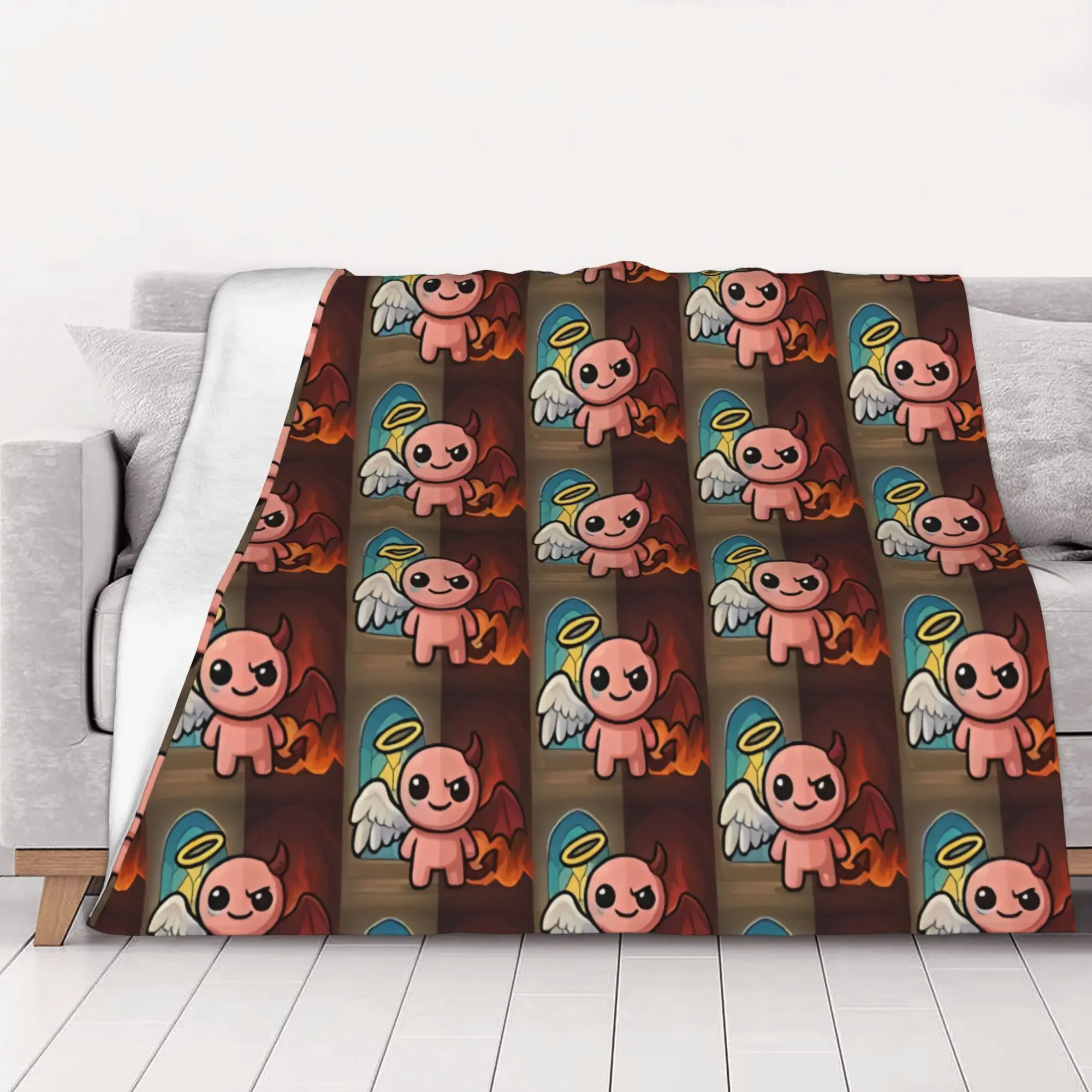1PC friendly The Binding Of Isaac Rebirth home room decorations Winter Blankets for Adults Bedding Home Interior Sofa Knee