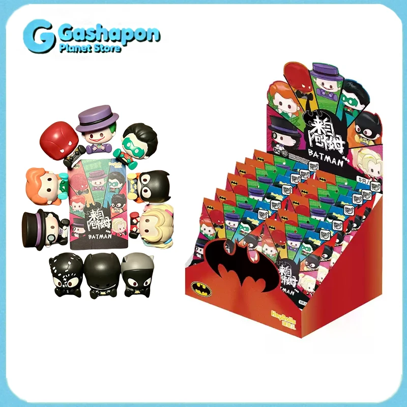 Suplay Batman Arkham حقيبة أعمى صغيرة صندوق غامض مجموعة شخصيات قابلة للجمع ديكور سيارة لطيف هدية للأولاد أطفال حفلة عيد ميلاد مفاجأة