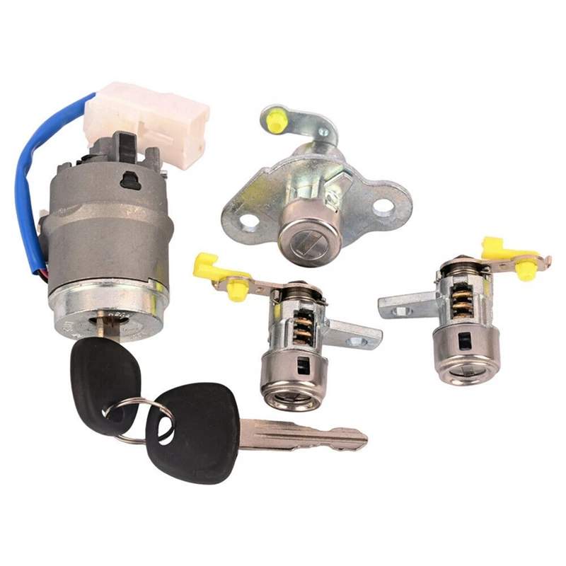 Zapłon samochodu Cylinder blokujący lufa + zamek do Hyundai ACCENT 2006-2011 81905-1E000 81920-1EA00 części zamienne akcesoria