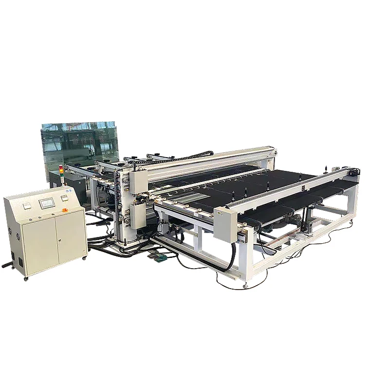 3-Window Door Glass Cutting Machine Specially Designed for Laminated Glass