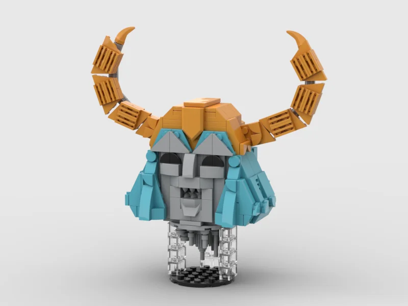 *Transform Auto Robot Unicorn Statue*  DIY enlighten MOC block brick set,Compatible With