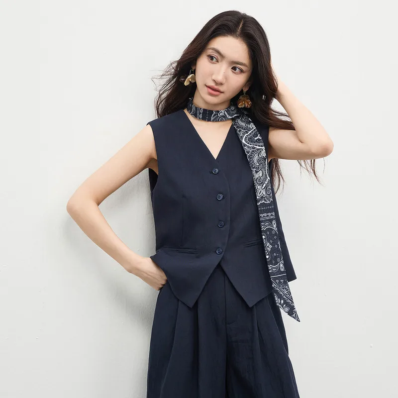 Navy Blue Vest